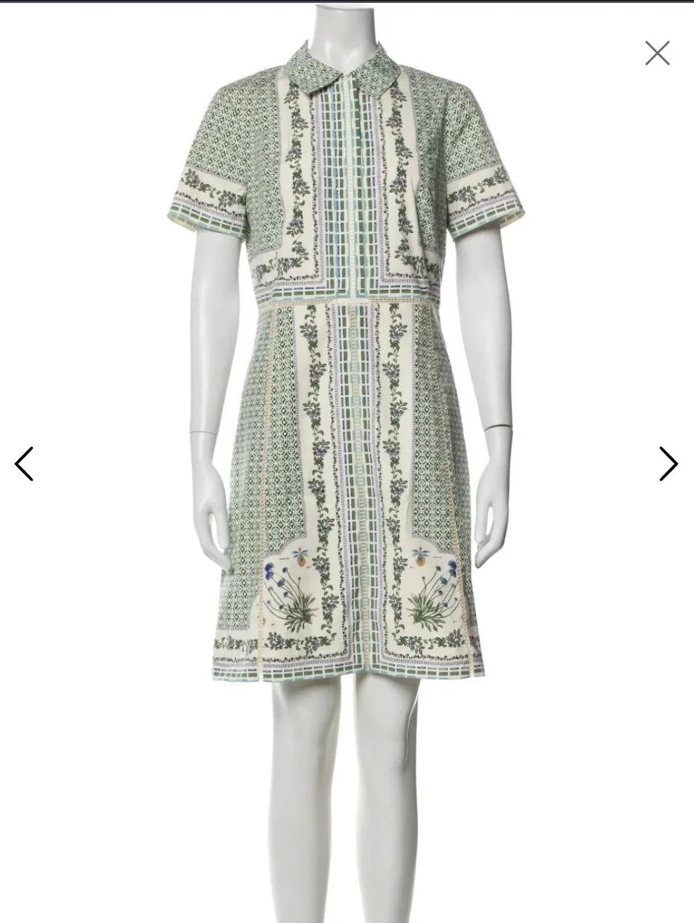 Tory Burch Talia Botanical Dress